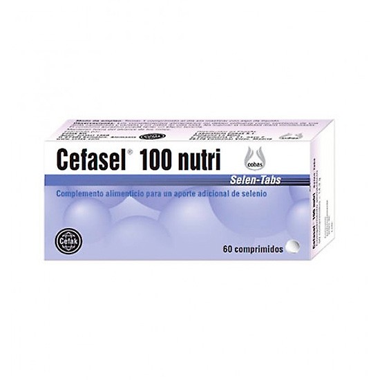 CEFASEL 100 NUTRI 60 COMPRIMIDOS