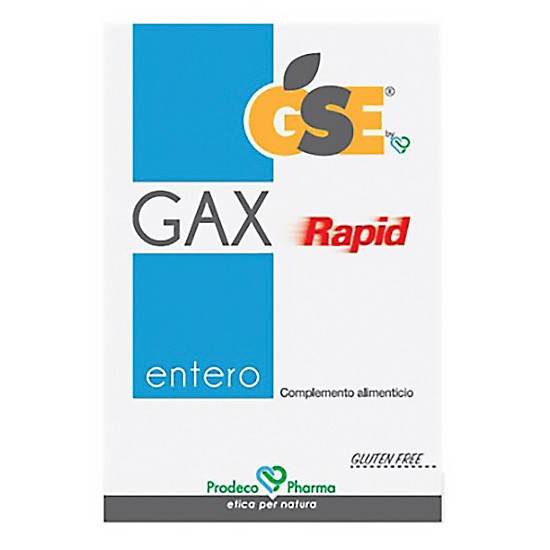 Prodeco Pharma GSE Entero Gax suplemento dietético en tabletas.