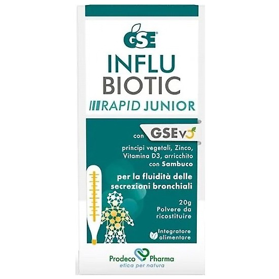 Prodeco Pharma GSE Influbiotic Rapid Junior suplemento dietético en polvo para reconstituir